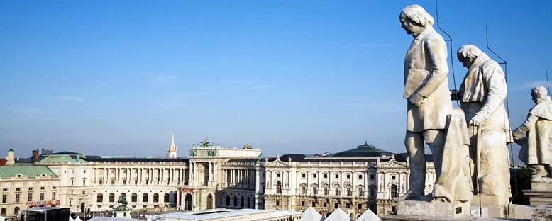 Hofburg Sarayı'na Yukarıdan Bakış - Viyana