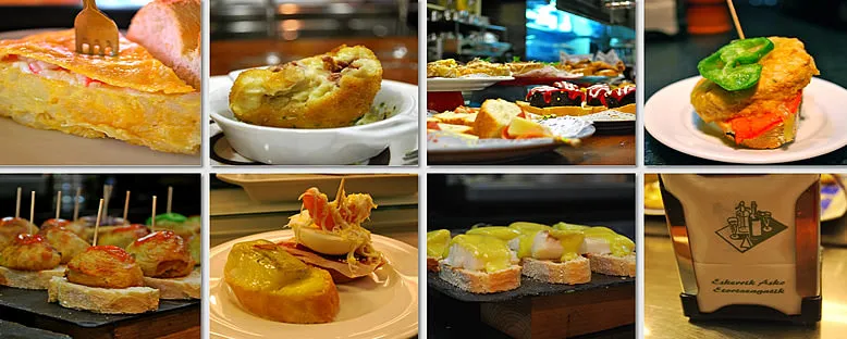 Pintxoz Çeşitleri - Bilbao