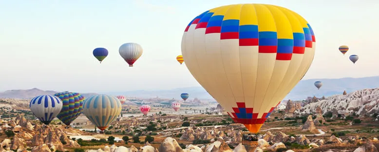 Peribacalarının Üzerinde Balon Gezisi - Kapadokya