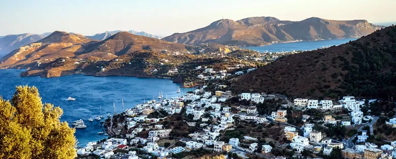 Tepeden Panteli Manzarası - Leros