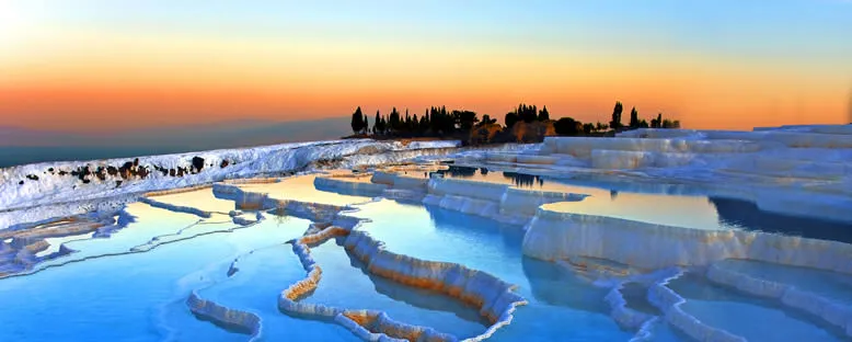 Gün Batımı - Pamukkale