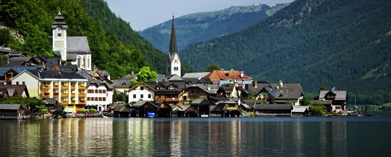 Hallstätter Gölü Kıyıları - Hallstatt