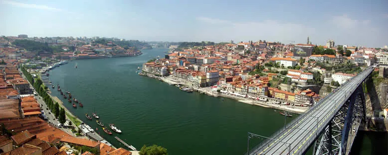 Douro Nehri ve Şehir - Porto