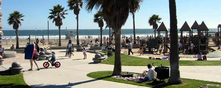 Venice Plajı Yürüyüş Yolu - Los Angeles