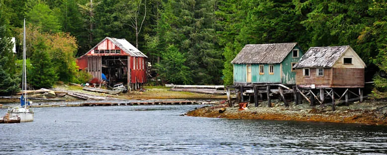 Ketchikan Balıkçı Evleri - Alaska