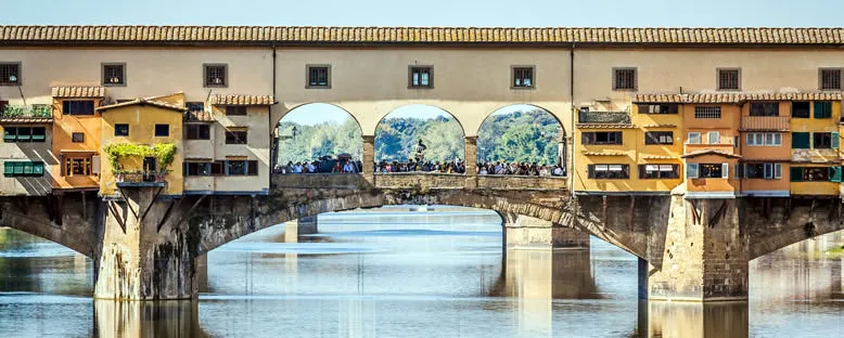 Ponte Vecchio ve Üzerindeki Yapılar - Floransa