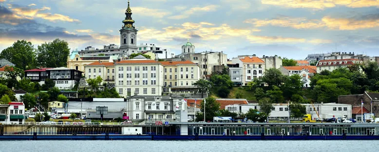 Tuna Nehri'nden Şehir Manzarası - Belgrad