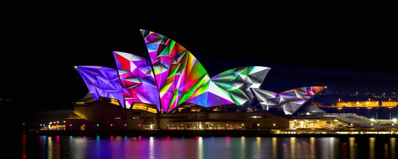 Operada Işık Oyunları - Sydney
