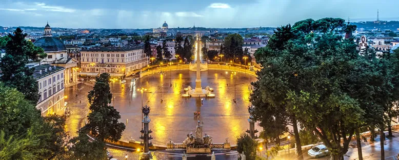Piazza del Popolo (Halk Meydanı) - Roma