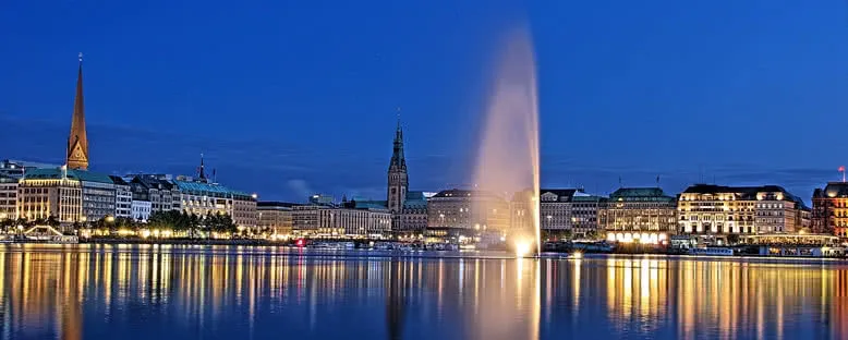 Akşam Manzarası - Hamburg