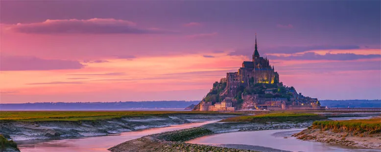 Akşam Manzarası - Mont St. Michel
