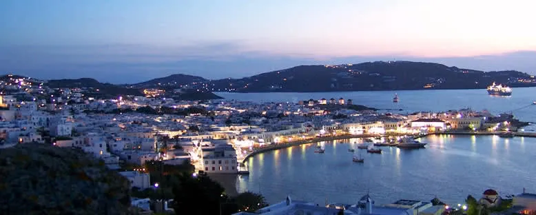 Akşam Manzarası - Mykonos