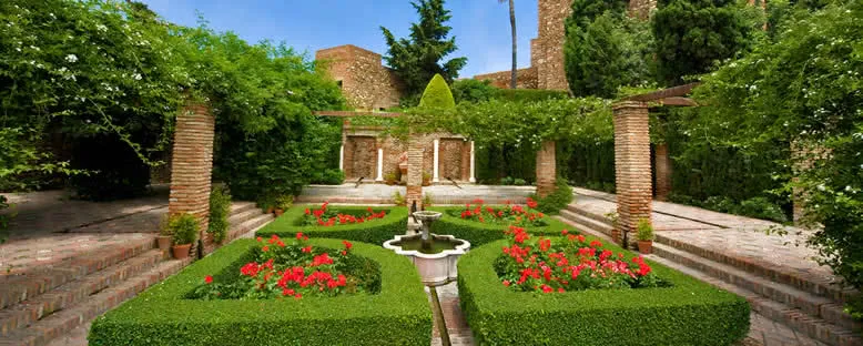 Alcazaba Surlarının İçi - Malaga