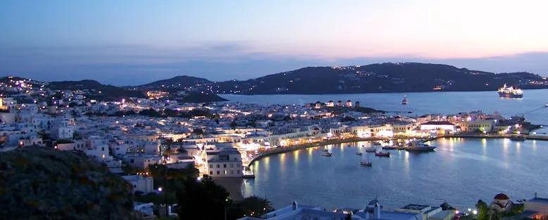 Akşam Manzarası - Mykonos