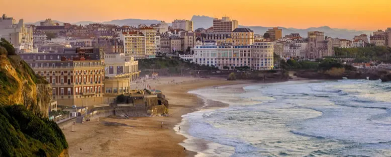 Gün Batımı - Biarritz