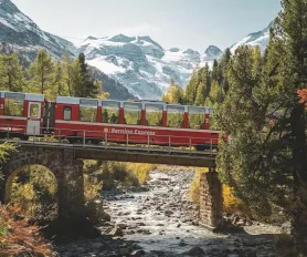Bernina Express ile 5 Ülke