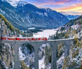 Bernina Express ile Avrupa Masalı