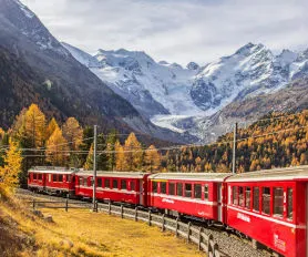 Bernina Express ile İtalya İsviçre Turu