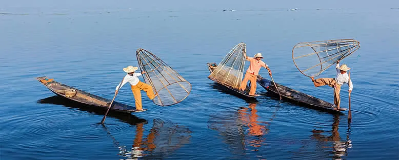 Burmalı Balıkçılar - Inle Gölü
