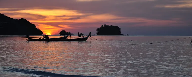 Nai Yang'da Gün Batımı - Phuket