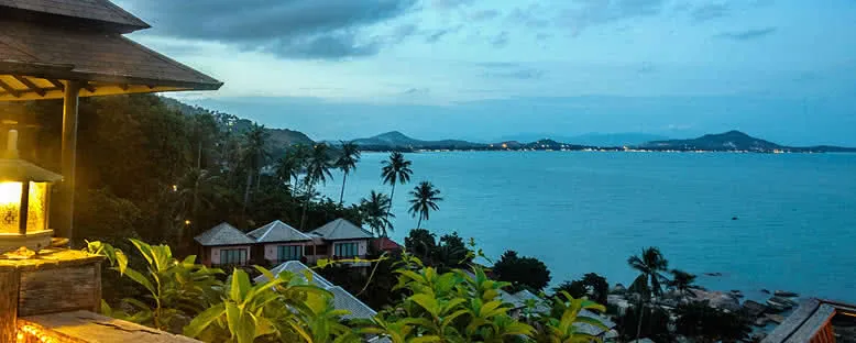 Chaweng Plajı'nda Akşam - Koh Samui
