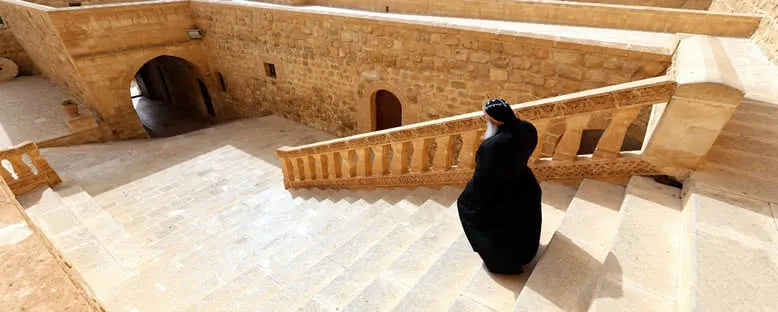 Deyrulzafaran Manastırı İçi - Mardin