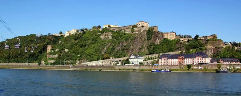 Ehrenbreitstein Kalesi - Koblenz