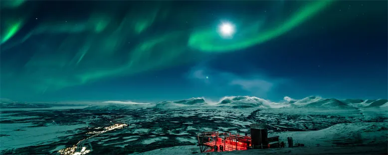 Gece Manzarası - Abisko