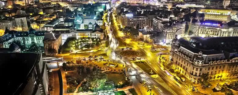 Gece Manzarası - Bükreş