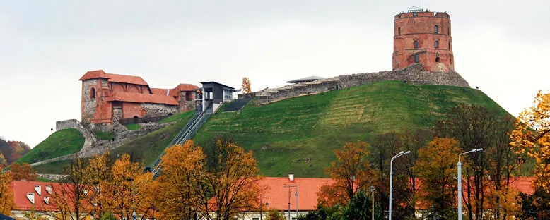 Gediminas Kulesi Manzarası - Vilnius