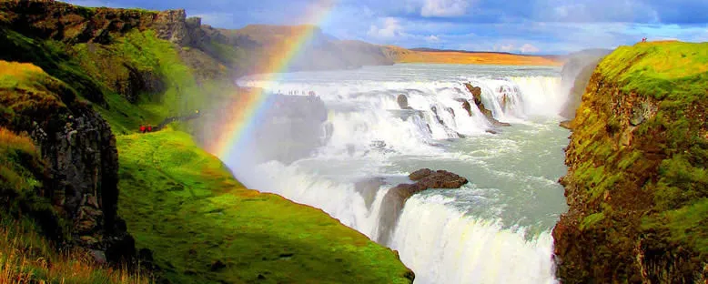 Gökkuşağı - Gullfoss Şelalesi
