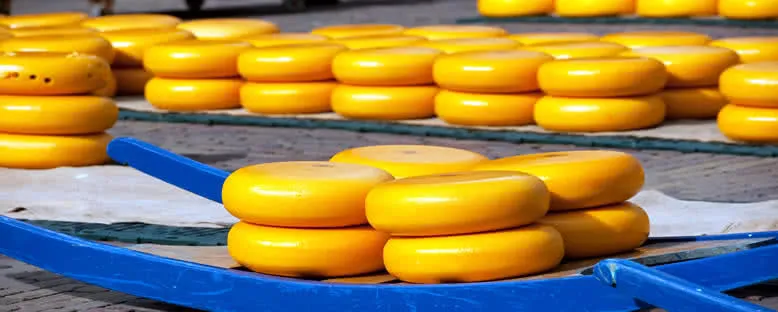 Gouda Peyniri Tekerleri - Amsterdam