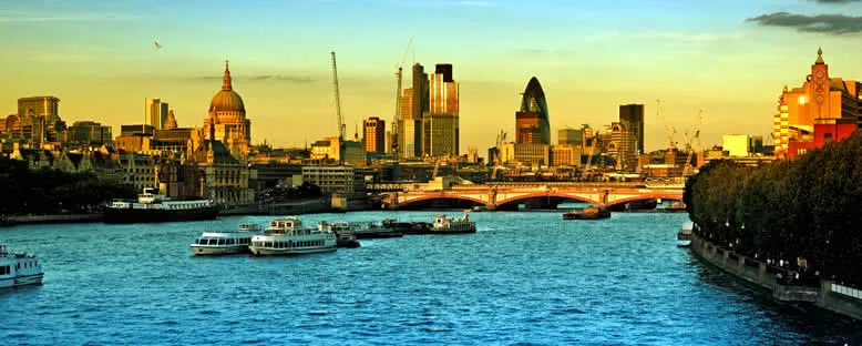 Gün Batımı Manzarası - Londra