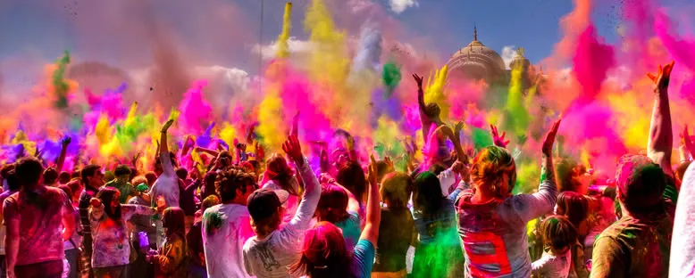 Holi Festivali Kutlamaları - Hindistan