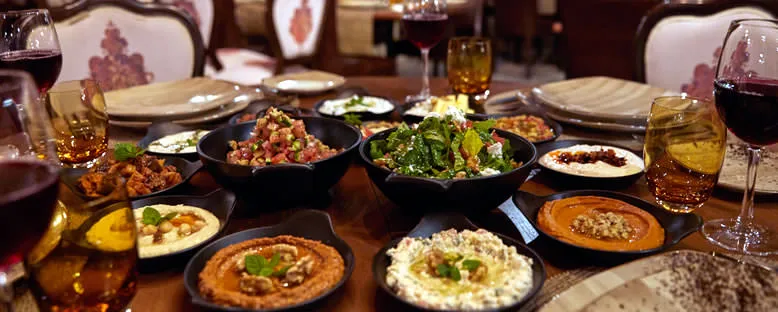 Kömür Restaurant Mezeleri - Lord's Palace Hotel