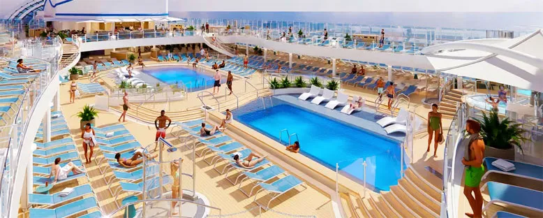 Lido Pool - Sun Princess
