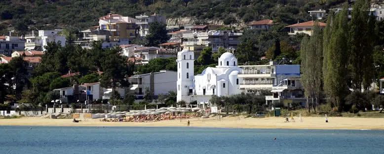 Palio Köyü ve Plajı - Kavala