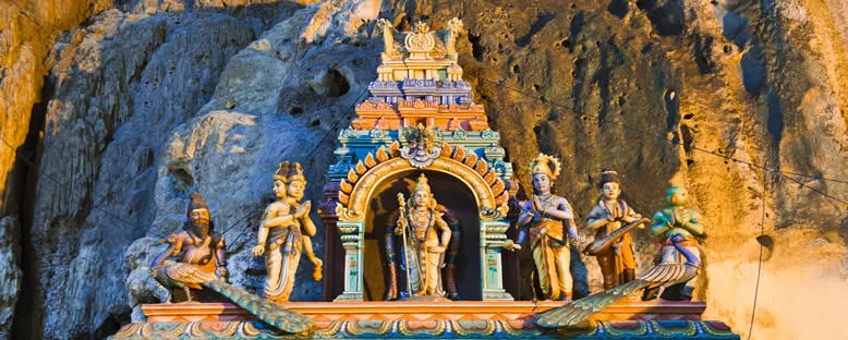 Batu Mağaraları'nda Hindu İkonları - Kuala Lumpur