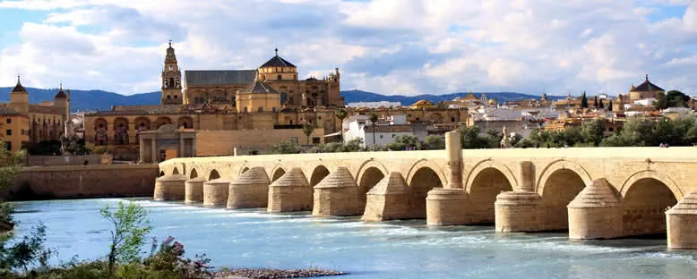 Cordoba Camii, Roma Köprüsü ve Guadalquivir Nehri - Cordoba