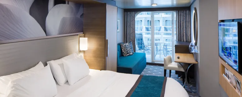 Örnek Boardwalk Manzaralı Balkonlu Kabin - Harmony of the Seas