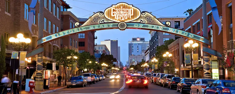 Gaslamp Quarter Bölgesi - San Diego