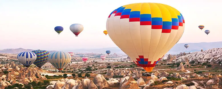 Peribacalarının Üzerinde Balon Gezisi - Kapadokya