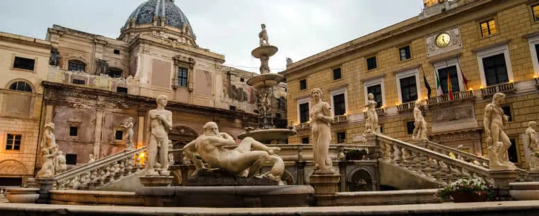 Piazza Pretoria Heykelleri - Palermo