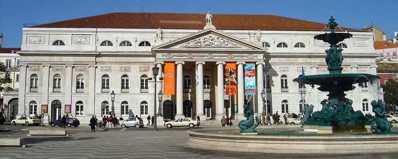 Praça de Rossio - Lizbon