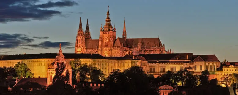 Prag Şatosu'nda Gece - Prag