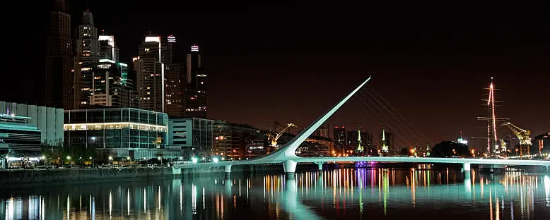 Puente De La Mujer Köprüsü - Buenos Aires
