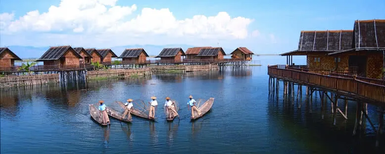 Saz Evler - Inle Gölü