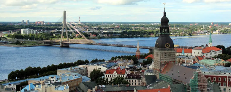 Şehir Panoraması - Riga