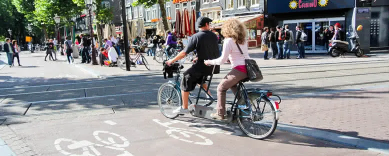 Tandem (İki Kişilik) Bisiklet Gezisi - Amsterdam