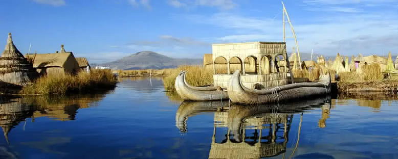 Titicaca Gölü'nde Yüzen Adalar - Puno